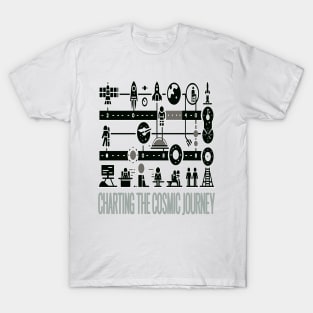 Space Odyssey Timeline: Space and Beyond T-Shirt